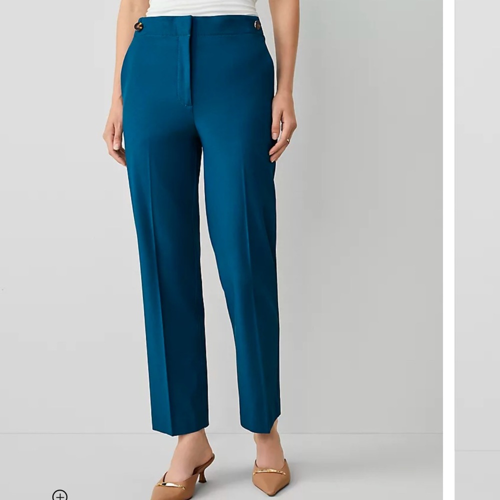 Women’s Button Pencil Pant in Twill